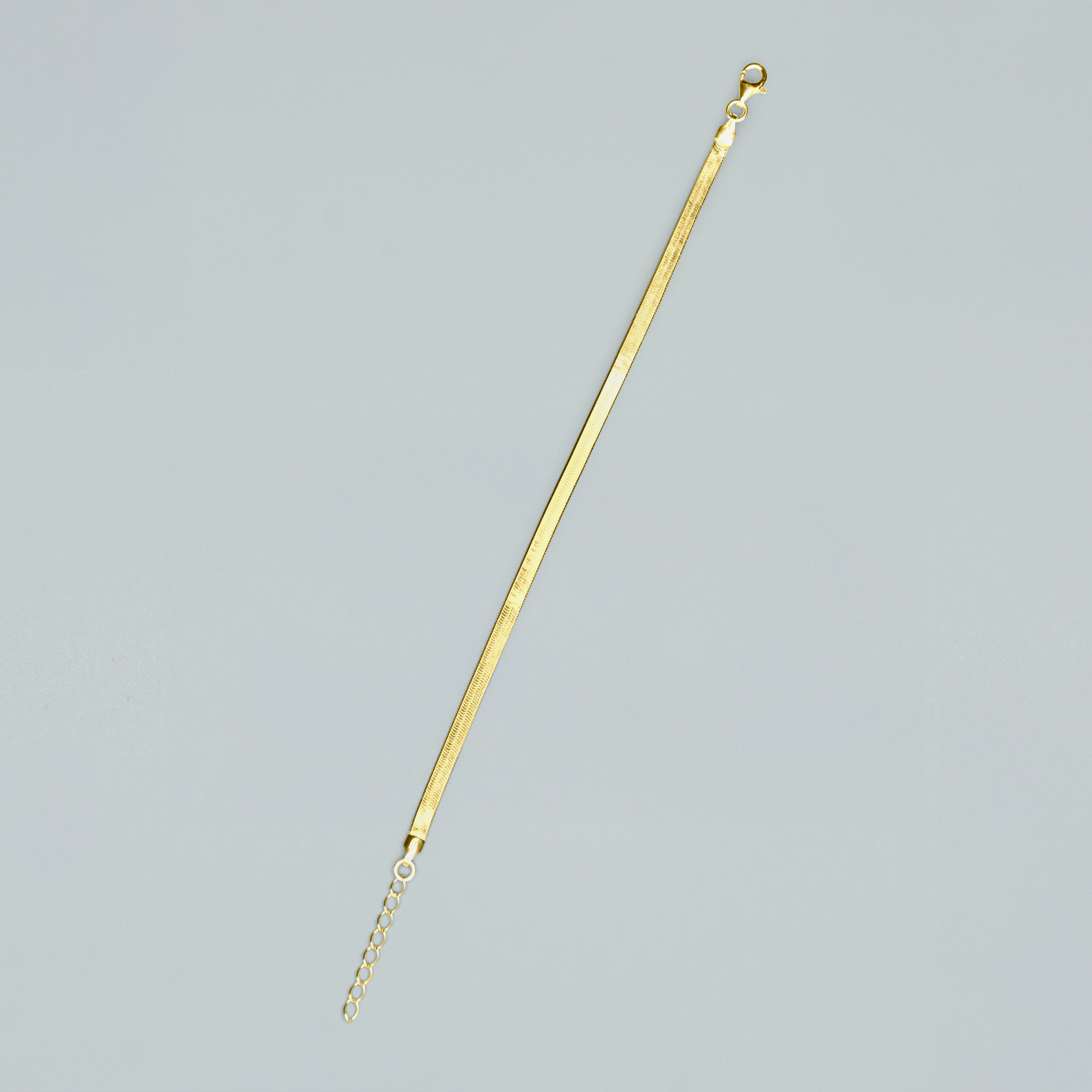 Bracciale "Slither Snake" in Argento 925 con Finitura Dorata