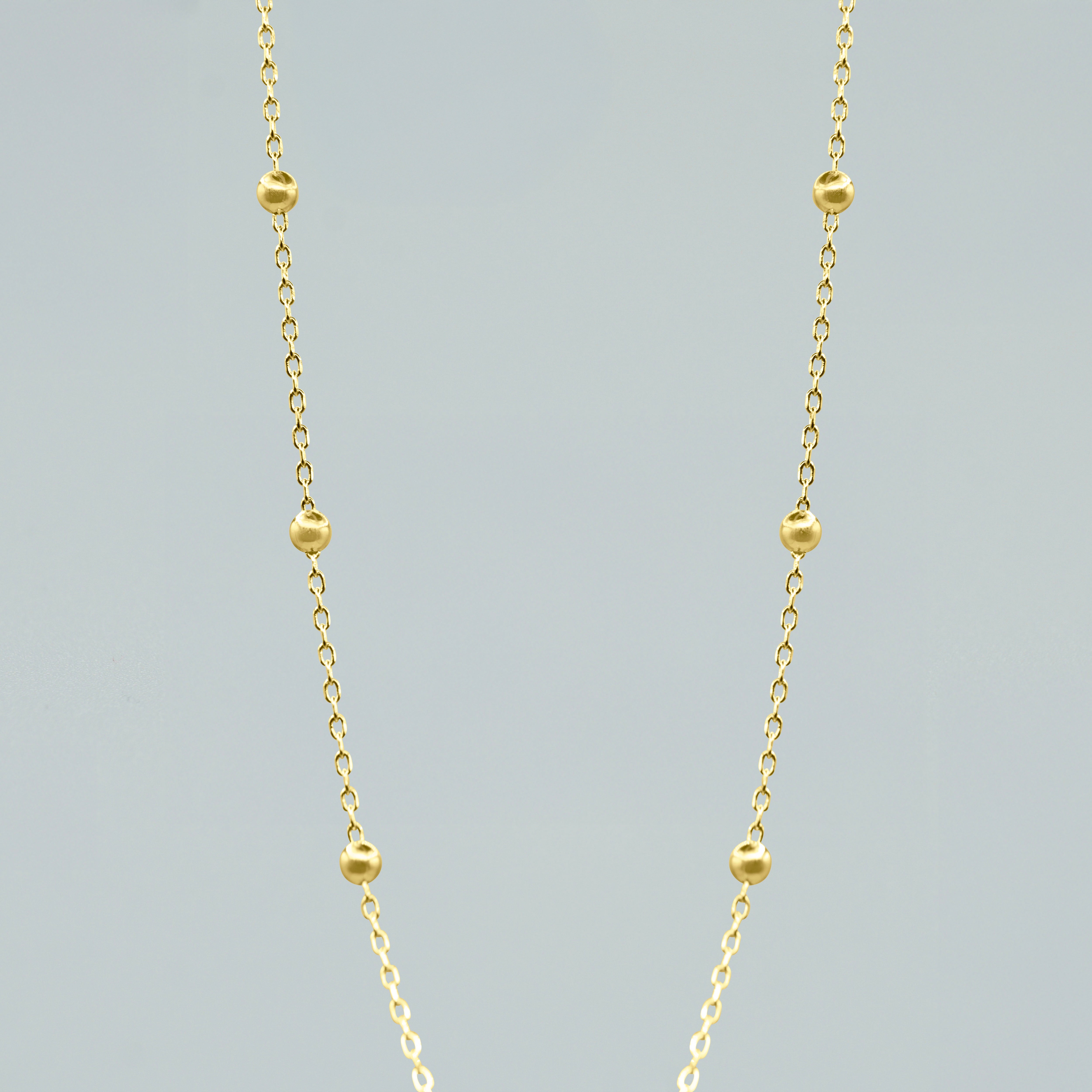 Collana "Milky Way" in Argento 925 – con Finitura Dorata