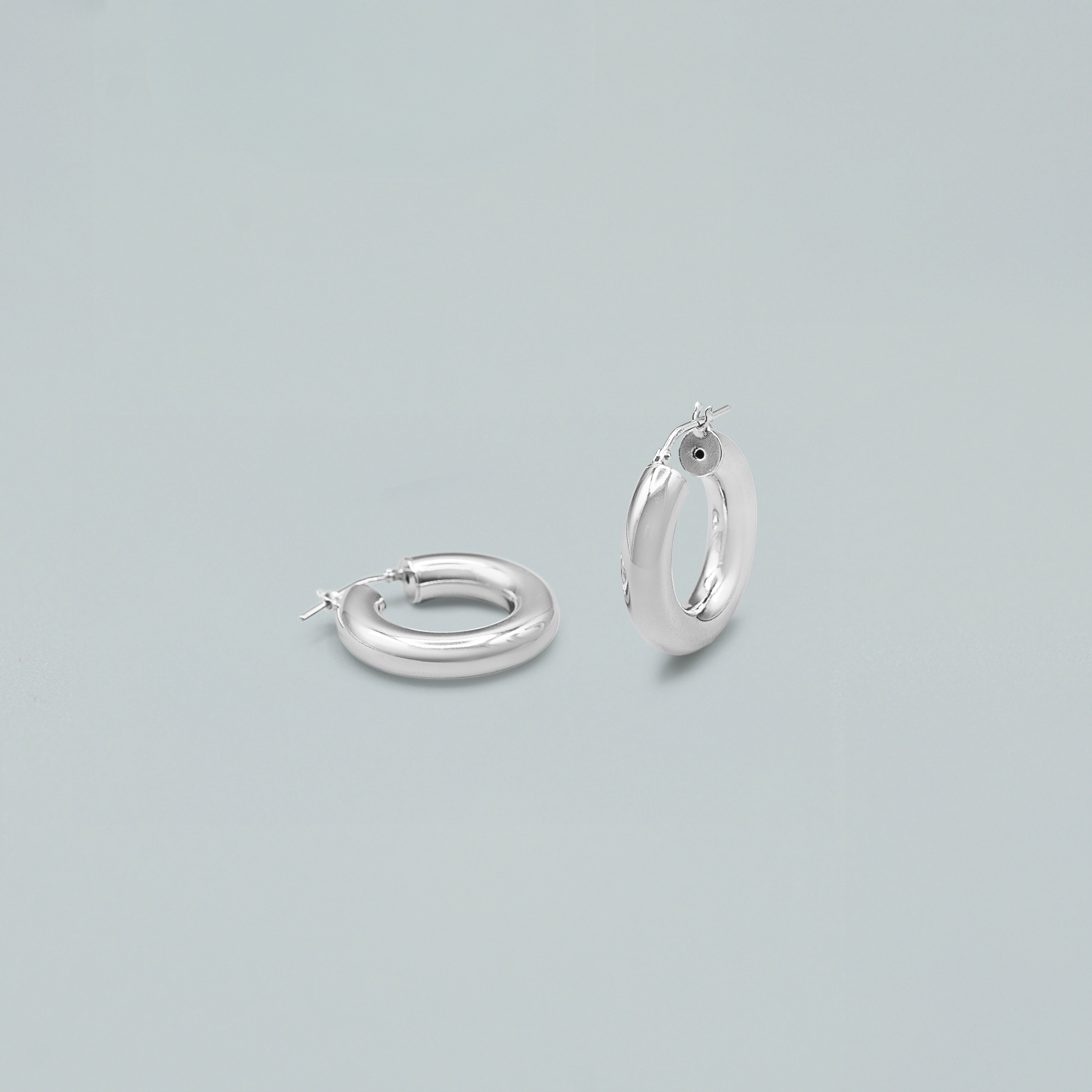 Orecchini "Hoops"- Argento 925