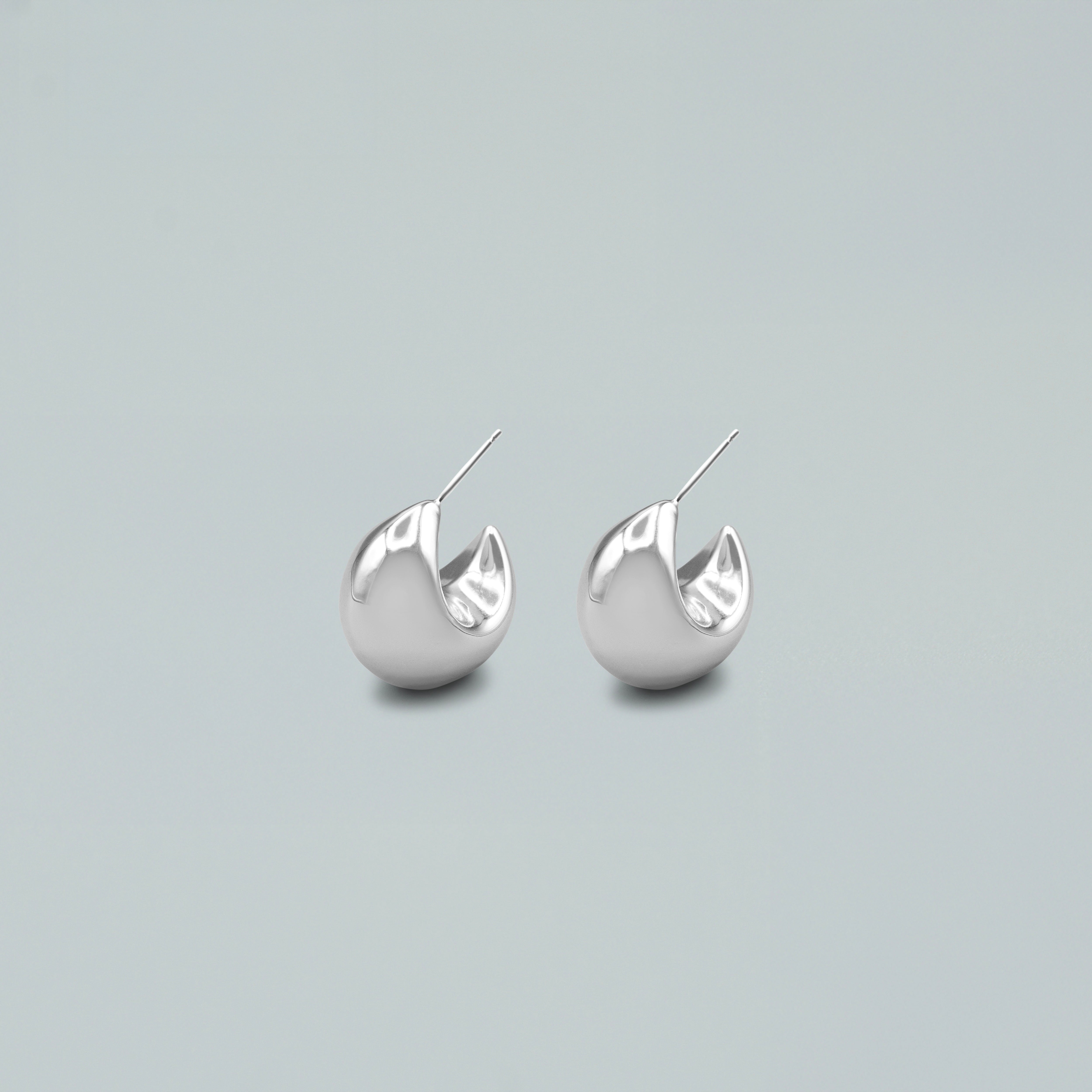 Orecchini "Moon"- Argento 925