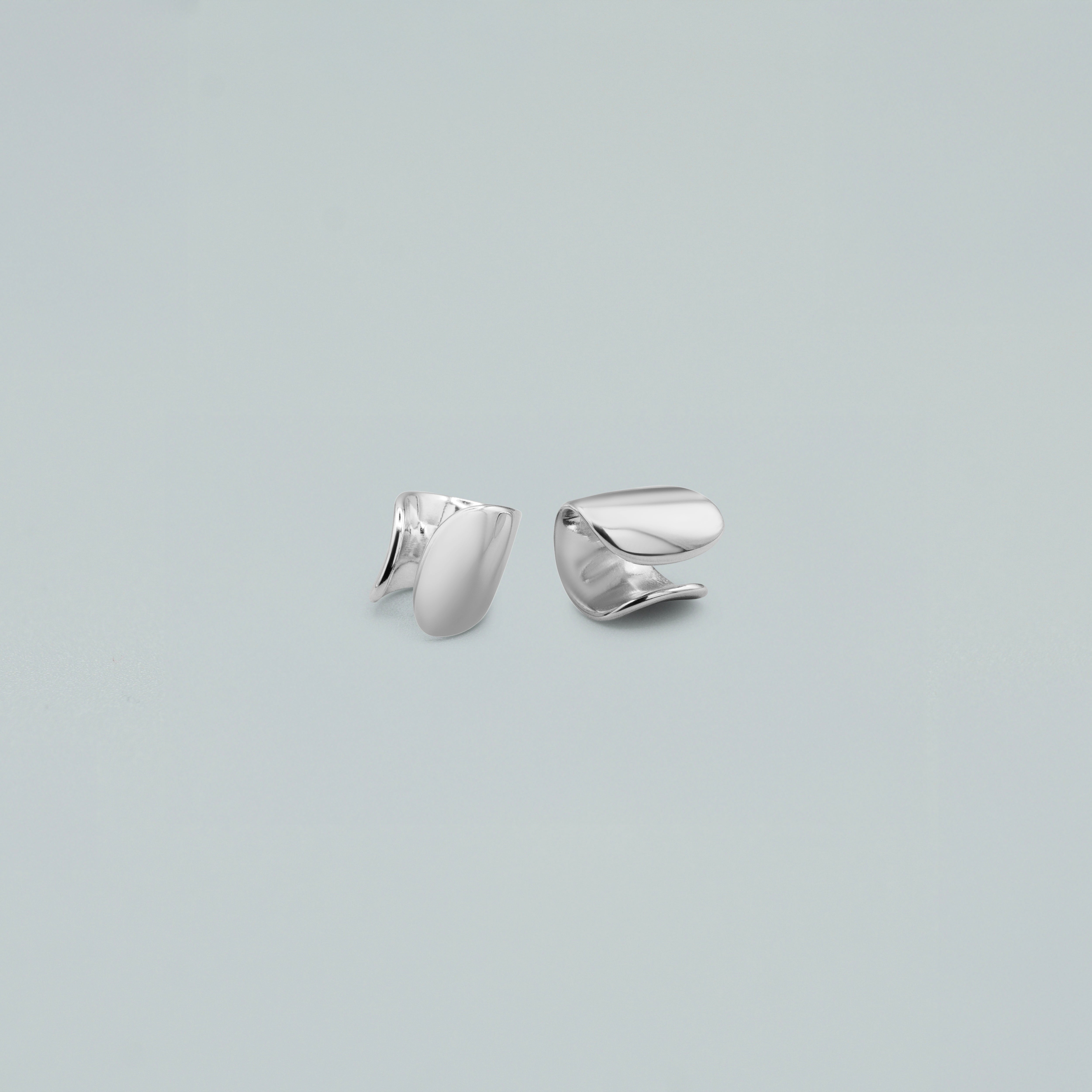 Ear Cuff "Beauty Shield"- Argento 925