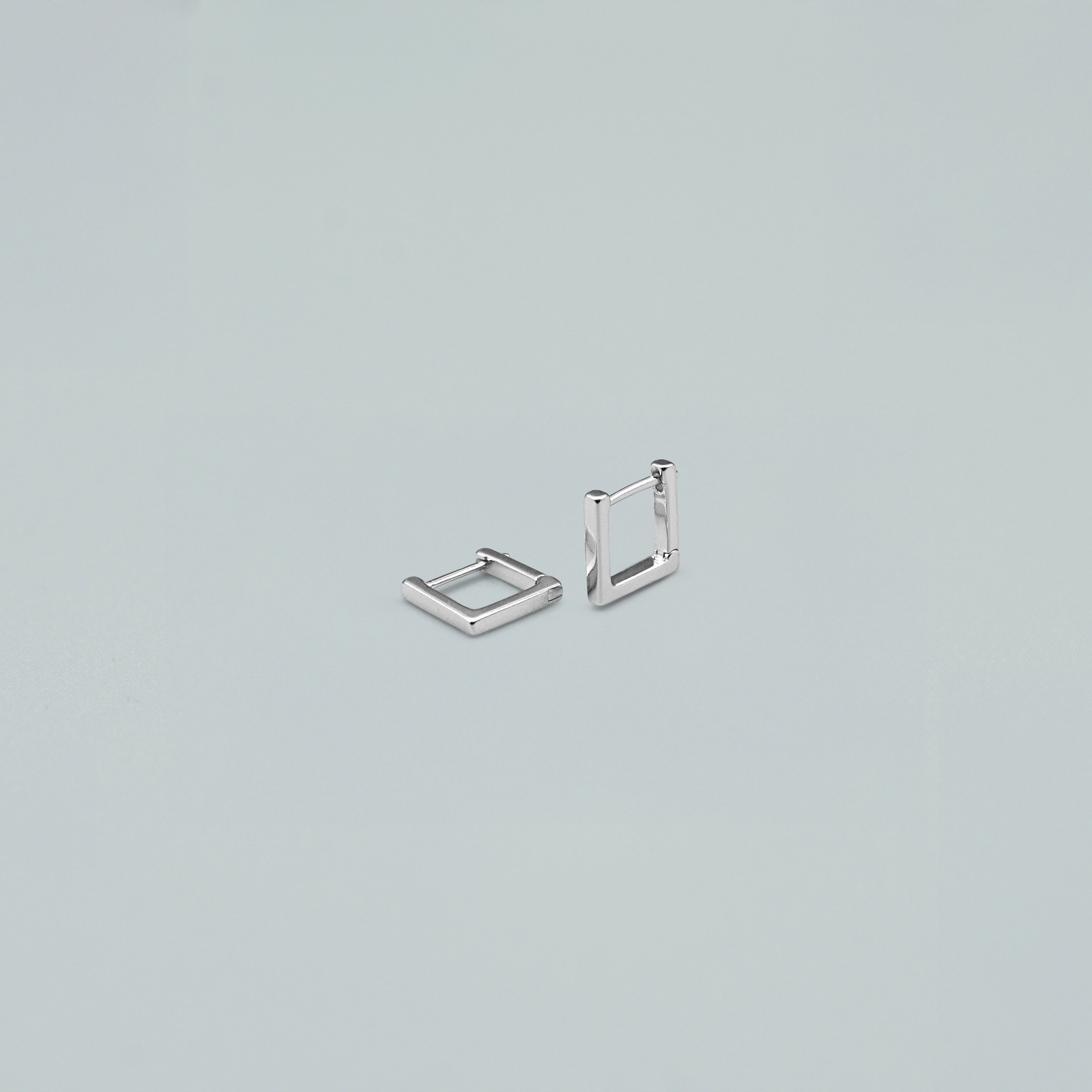 Orecchini "Mini Squares"- Argento 925