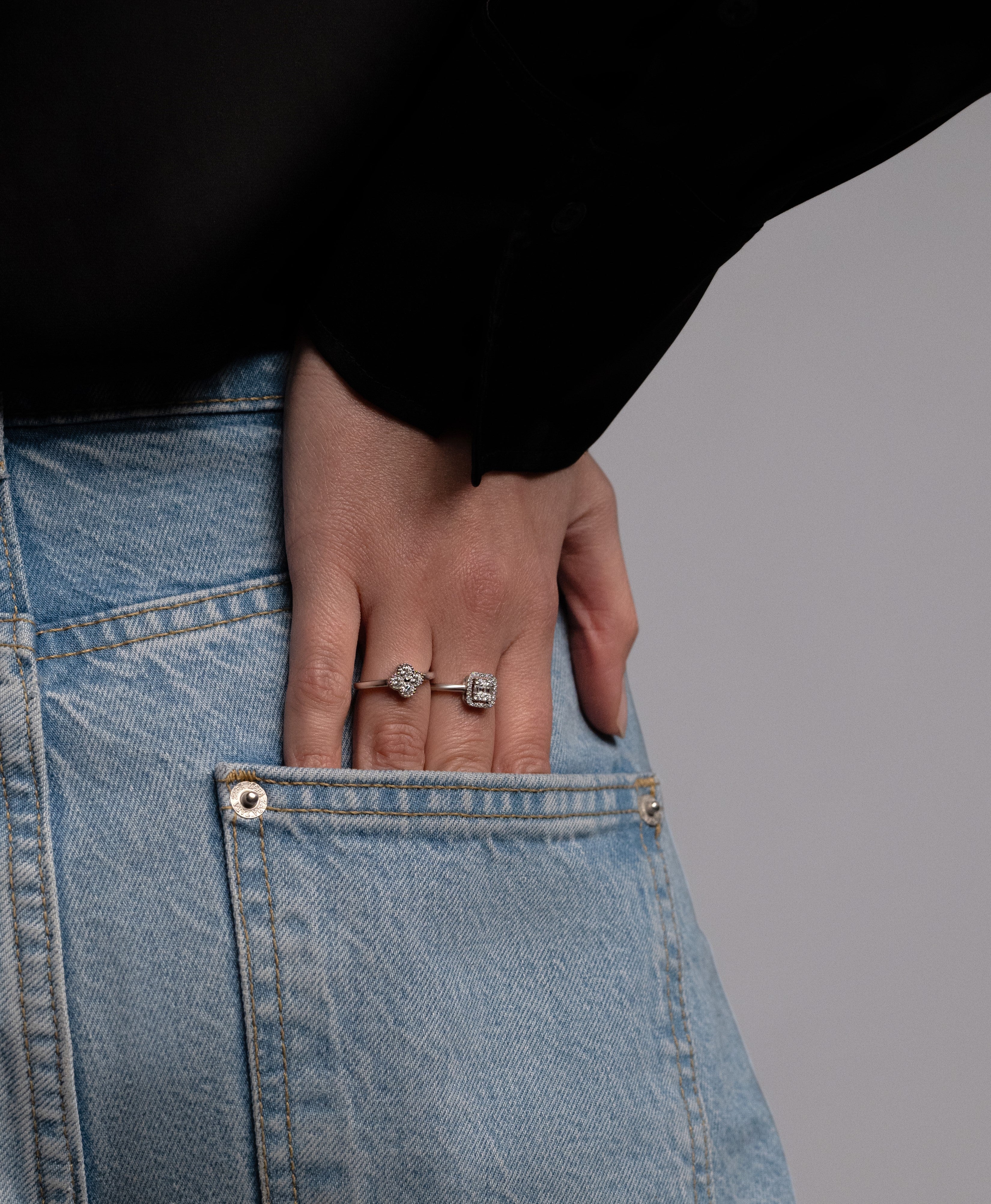 Anello "Iris" – Argento 925