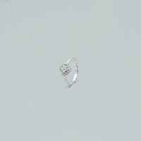 Anello "Regal Glow" – Argento 925 Rodiato Monocolore