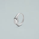 Anello "Ethereal Heart" – Argento 925