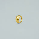 Anello "Full Moon" – Argento 925 con Finitura Dorata