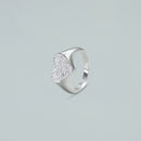 Anello "Shimmer Heart" – Argento 925