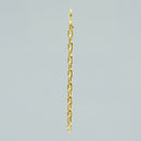 Bracciale "Chained" in Argento 925 con Finitura Dorata