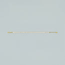 Bracciale "Mini Tennis" Argento 925 con Finitura Dorata