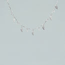 Cavigliera "Dancing Leaves"- Argento 925