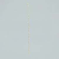 Cavigliera 'Pearl Whisper' - Argento 925 con Finitura Dorata