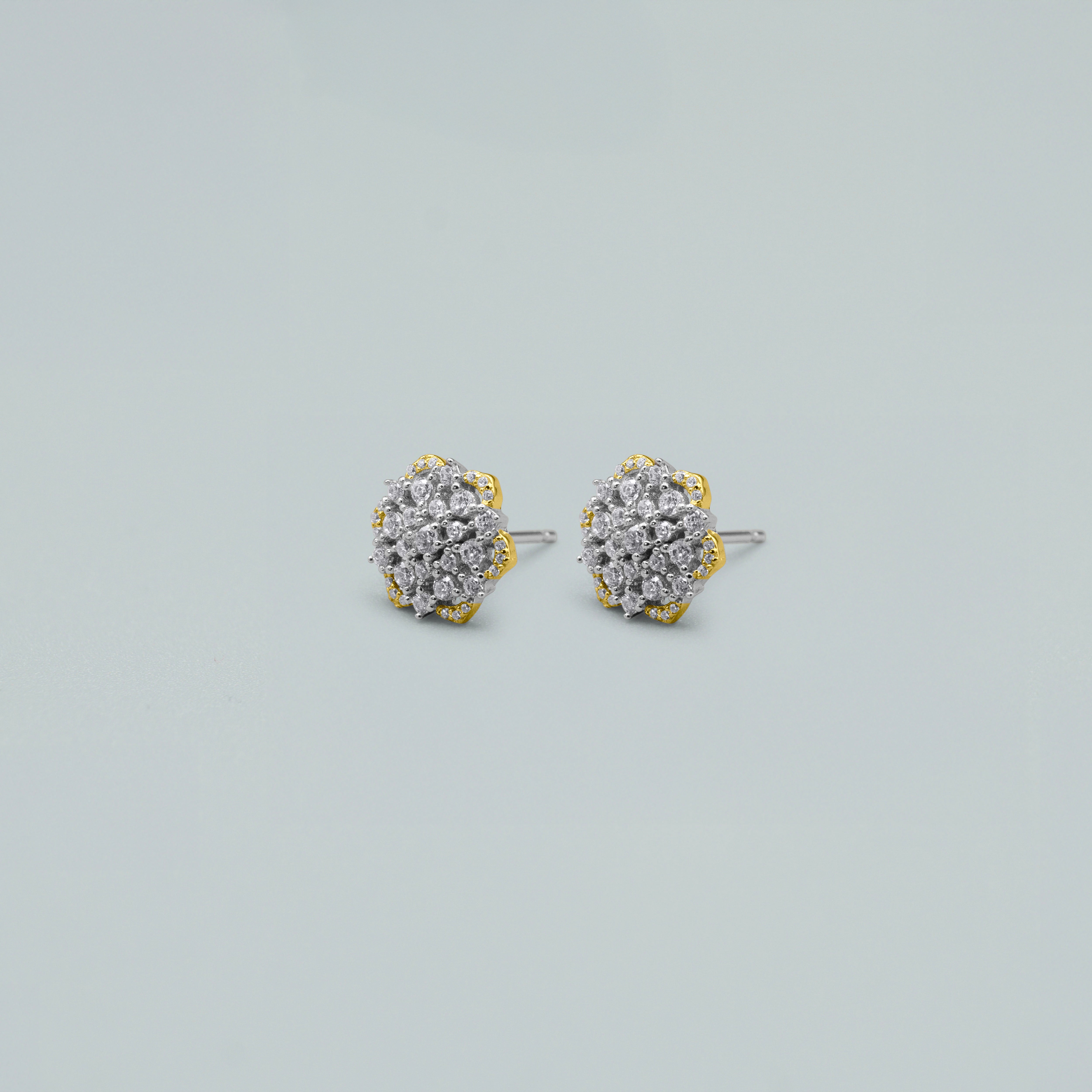 Orecchini "Bloom"- Argento 925 Bicolore