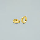 Ear Cuff "Donuts"- Argento 925 con Finitura Dorata