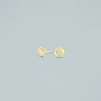 Orecchini "Love Token" - Argento 925 con Finitura Dorata