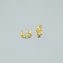 Orecchini "Sailor's Knot" - Argento 925 con Finitura Dorata