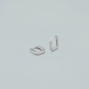 Orecchini "Clean Cut" - Argento 925
